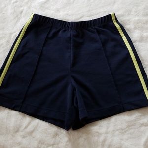 Girls Pleated Design Athletic Shorts SizeS